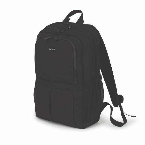 DICOTA Eco SCALE 43,9 cm [17.3] Zaino Nero (DICOTA Eco Scale - Notebook carrying backpack - 15 - 17.3 - black)