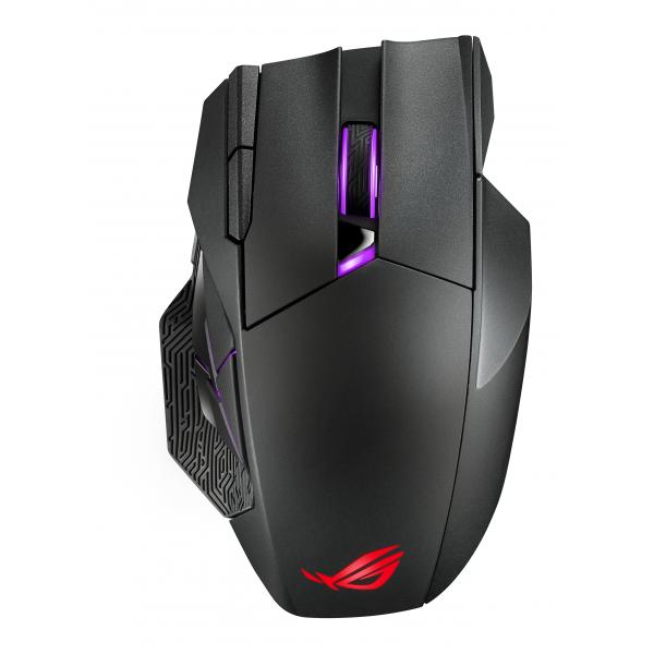 ASUS ROG Spatha X mouse Gaming Mano destra RF Wireless + USB Type-C Ottico 19000 DPI (ASUS ROG Spatha X Gaming Mouse)