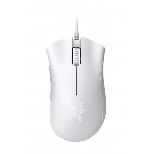 Razer DeathAdder Essential mouse Gaming Mano destra USB tipo A Ottico 6400 DPI (Razer DeathAdder Essential - Gaming Maus - white)
