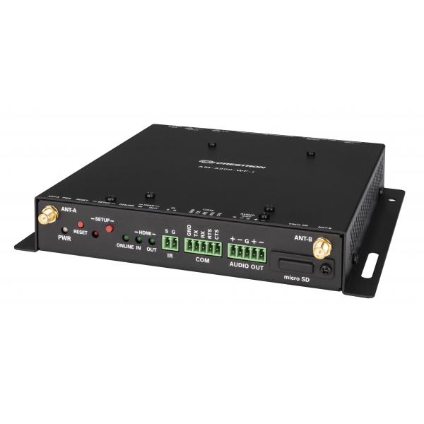 Crestron AM-3200-WF-I moltiplicatore AV Ricevitore AV Nero (AIRMEDIA RECEIVER 3200 WITH - WI-FI NETWORK CONNECTIVITY INTER)