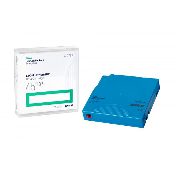 HPE LTO-9 Ultrium 45TB RW Data Cartridge (HPE Q2079A backup storage media Blank data tape 45 TB LTO 1.27 cm)