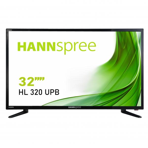 Hannspree HL 320 UPB Pannello piatto per segnaletica digitale 80 cm [31.5] TFT 400 cd/m² Full HD Nero (HL320UPB 31.5IN 1920X1080 16:9 - 8 MS 1200:1)