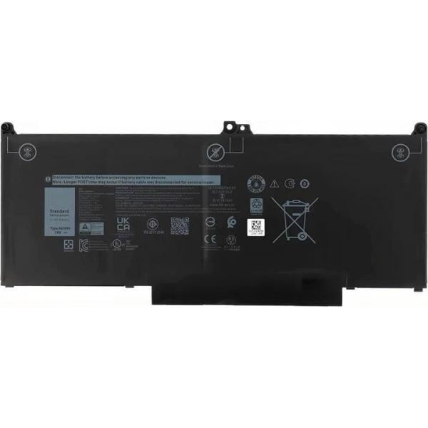CoreParts MBXDE-BA0205 ricambio per laptop Batteria (Laptop Battery for Dell - 54.72Wh 7.6V 7200mAh 55Wh - Li-Pol 7.6V 7200mAh Black for DELL Notebook, Laptop Latitude 13 5300, Latitude - Warranty: 1