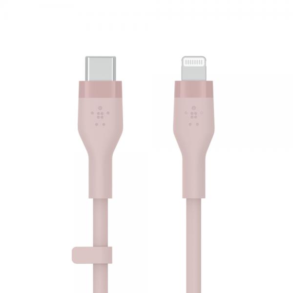 Belkin CAA009BT2MPK cavo Lightning 2 m Rosa (Belkin BOOST CHARGE Lightning-kabel -)