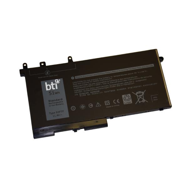 BTI 93FTF Batteria (BTI 3C Battery LATITUDE 5280 5290 OEM: 83XPC 93FTF 451-BBZT)