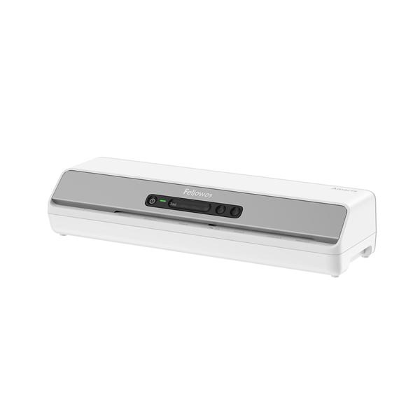 Fellowes 8058601 plastificatrice Laminatrice a freddo/caldo 800 mm/min Grigio, Bianco (Amaris A3 Laminator 230V UK + Free Arc A4 Laminator)