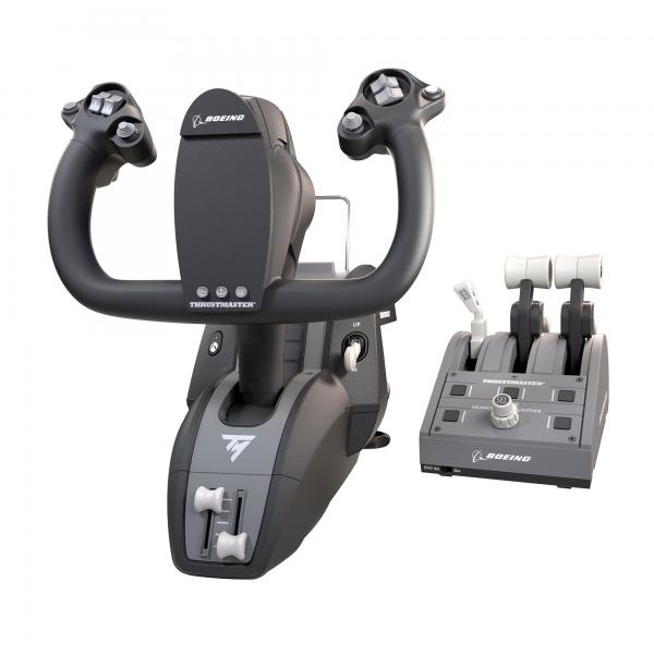 Thrustmaster TCA Yoke Pack Boeing Edition Nero, Grigio USB Fight-stick PC, Xbox, Xbox One, Xbox One S, Xbox One X, Xbox Series S, Xbox Series X (Thrustmaster TCA Yoke Gaming Joystick)