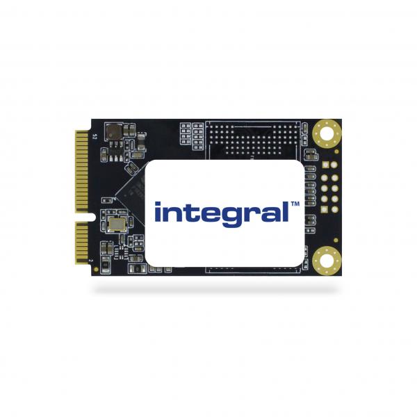 Integral INSSD256GMSA drives allo stato solido 256 GB mSATA Serial ATA III TLC (256GB SSD MSATA MO-300 SATA 3 R-500MBs W-400MBs TBW 75 INTEGRAL)