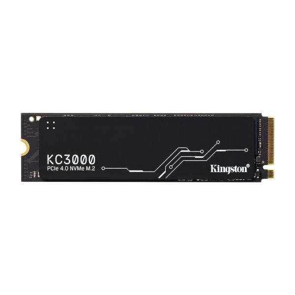 Kingston Technology 512G KC3000 M.2 2280 NVMe SSD (Kingston KC3000 - SSD - 512 GB - interno - M.2 2280 - PCIe 4.0 [NVMe] - per Intel Next Unit of Computing 12 Pro Kit - NUC12WSKi5)