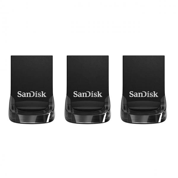 SanDisk Ultra Fit unità flash USB 32 GB USB tipo A 3.2 Gen 1 [3.1 Gen 1] Nero (SanDisk Ultra Fit - USB flashdrive - 3)