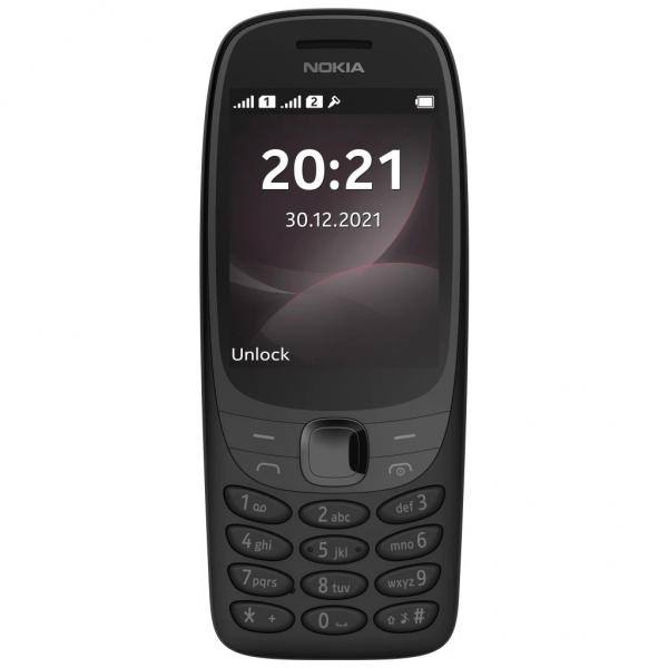 Nokia 6310 7,11 cm [2.8] 98 g Nero Telefono di livello base (NOKIA 6310 TA-1400 DS GB IE BLACK)