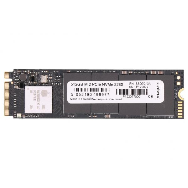 2-Power 2P-5SD0V52400 drives allo stato solido (512GB M.2 PCIe NVMe 2280)