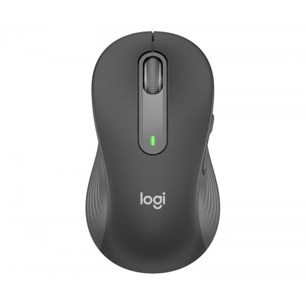 Logitech Signature M650 L (Logitech Mouse M650 SIGNATURE Large WL [LEFT] BOLT graphite BT f?r gro?e H?nde [> 19,0 cm], Linksh?nder)