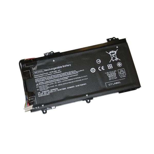 BTI SE03XL Batteria (Replacement 3 cell battery for HP PAVILION 14-AL replacing OEM part numbers 849568-421 849908-850 849988-850 E8Q01EA HSTNN-LB7G HSTNN-LG7G HSTNN-UB6Z SE03XL TPN-Q171 // 41.5Whr)