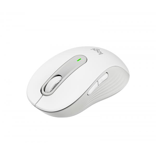 Logitech Signature M650 (Logitech Mouse M650 SIGNATURE WL [RIGHT] BOLT wei?/grau BT f?r kleine und mittelgro?e H?nde [<17,5 - 19,0 cm])