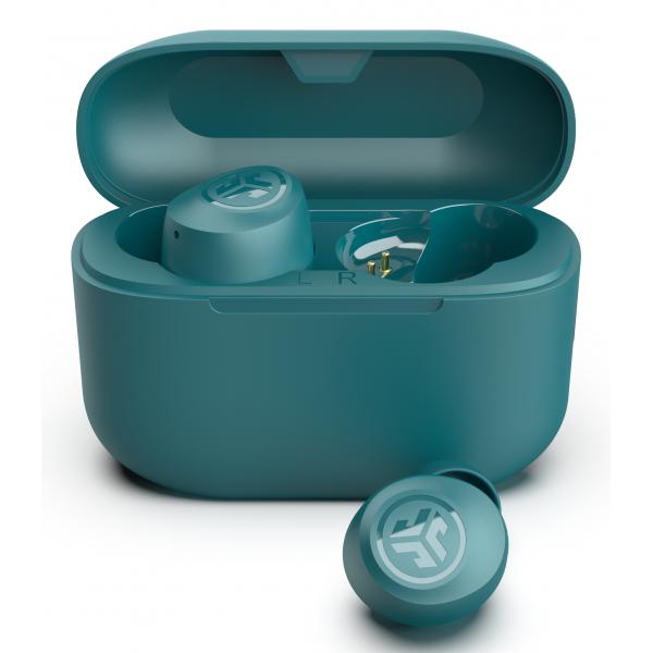 JLab GO Air POP True Wireless Auricolare True Wireless Stereo [TWS] In-ear Musica e Chiamate Bluetooth Colore foglia di tè (Go Air Pop True Wireless - Headphones Teal GO Air POP - True Wireless, Head