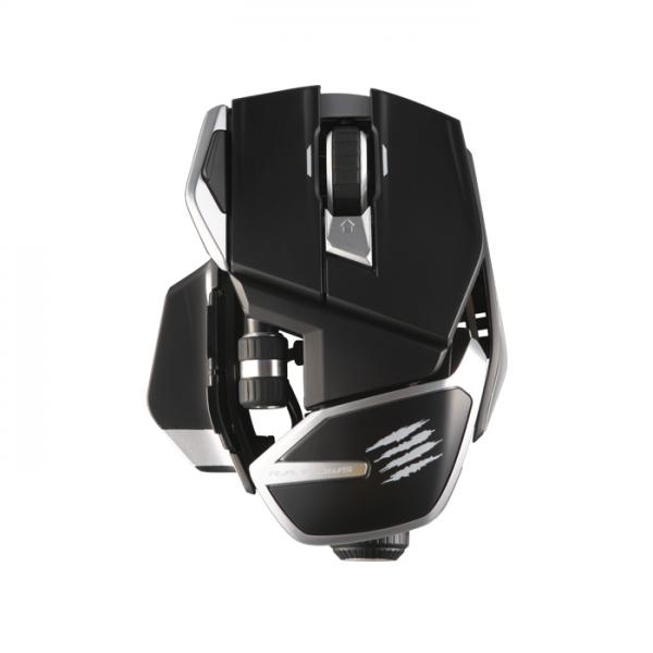 Mad Catz R.A.T. DWS mouse Gaming Mano destra RF senza fili + Bluetooth Ottico 16000 DPI (R.A.T. DWS Dual wireless optical game mouse Black)