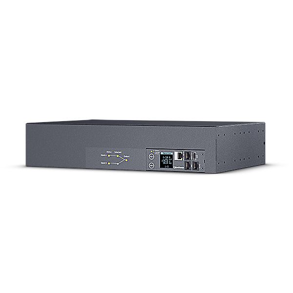 CyberPower PDU44302 unità di distribuzione dell'energia [PDU] 18 presa[e] AC 2U Nero (Cyberpower Dual-Bank Switched Automatic Transfer Switch [ATS] 32A; 16xC13 + 2xC19 [1Year warranty])