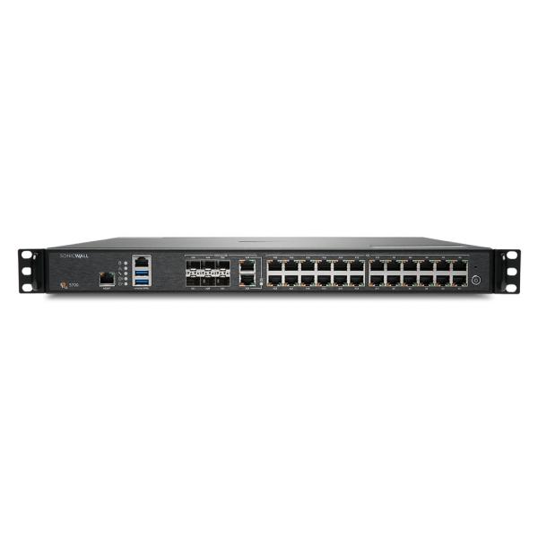 SonicWall NSA 5700 firewall [hardware] 1U 28 Gbit/s (SonicWall NSa 5700 - Apparecchiatura di sicurezza - 10GbE, 5GbE, 2.5GbE - 1U - montabile in rack)