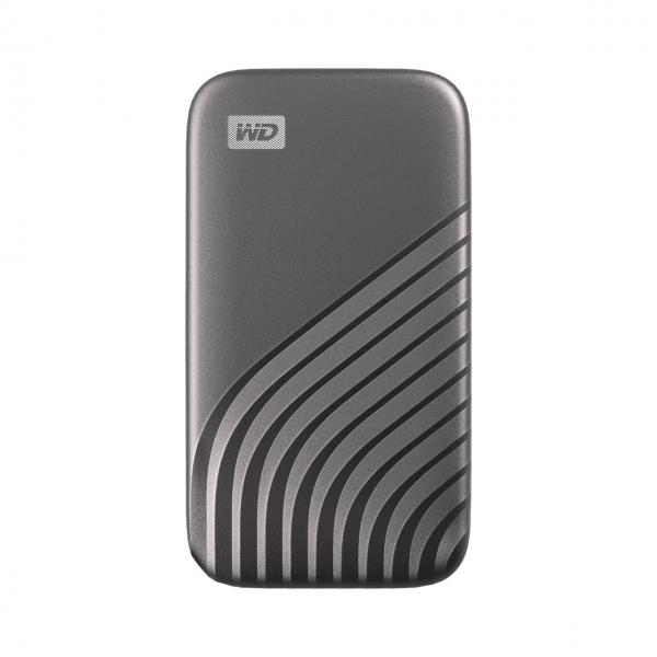 Western Digital My Passport 4 TB USB tipo-C 3.2 Gen 2 [3.1 Gen 2] Grigio (WD SSDEX USB3.2 My Passport SSD 4TB Space Gray Supports USB 3.2 Gen 2)
