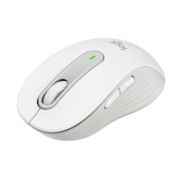 Logitech Signature M650 for Business mouse Ufficio Mano destra Bluetooth Ottico 4000 DPI (M650FOR BUSINESS- OFF WHITE - - RIGHT-HANDED - SIZE M)