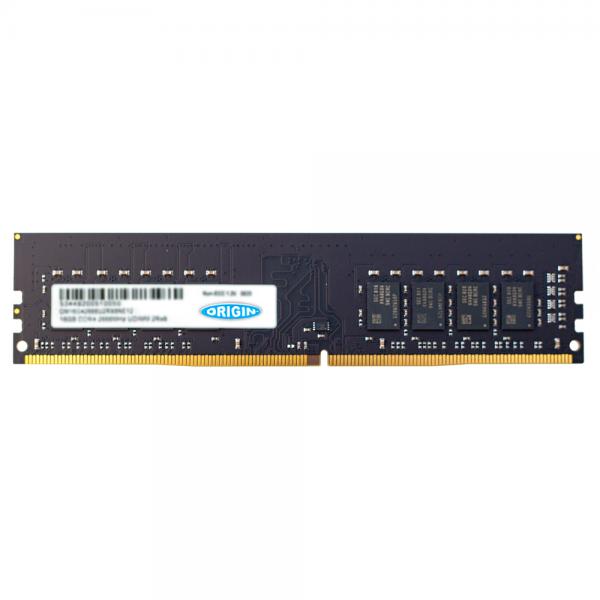 Origin Storage KVR26N19D8/16-OS memoria 16 GB 1 x 16 GB DDR4 288-pin DIMM (Origin Storage 16GB DDR4 2666MHz UDIMM 2Rx8 Non-ECC 1.2V)