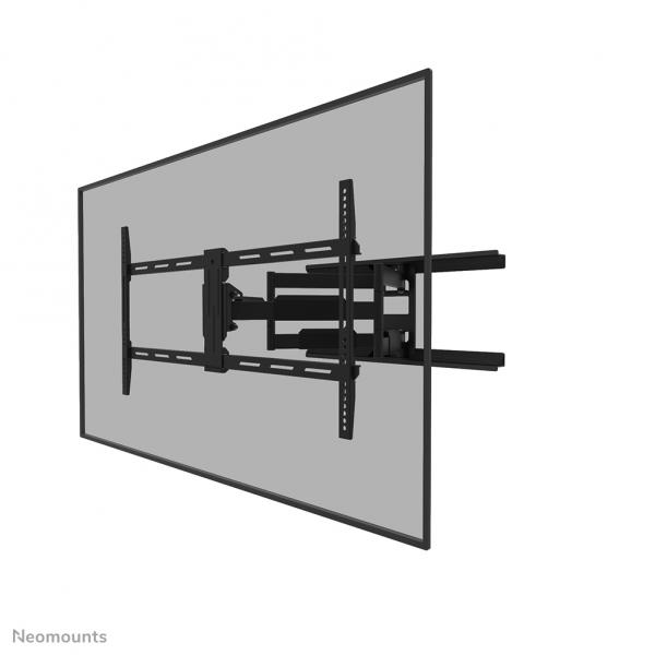 Neomounts WL40-550BL18 Supporto TV a parete 43-75 - mobilità completa - montaggio facile (SCREEN WALL MOUNT [FULL MOTION/ - 3 PIVOTS/ VESA 800X400])