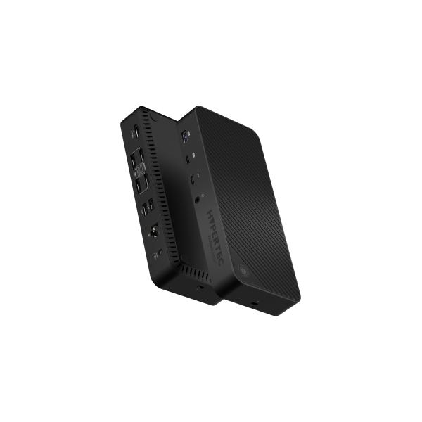 Hypertec ProDock Station Cablato USB 3.2 Gen 1 [3.1 Gen 1] Type-C Nero (Hypertec ProDock Station - Universal USB-C & USB-A Triple Display Desktop Docking Station with HDMI and DisplayPort; USB 3.0; G