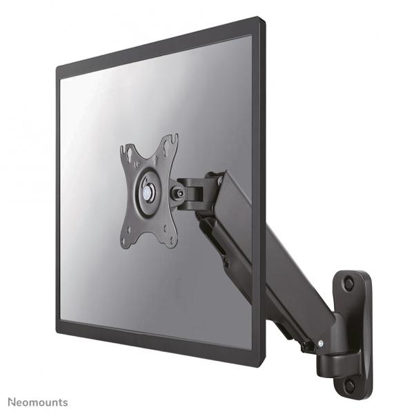 Neomounts WL70-440BL11 Supporto monitor/TV a parete 17-32 - molla a gas - mobilità completa (WL70-440BL11, Monitor/TV - Mount Wall, 17-32, 2-9 kg, - VESA 75x75-100x100, D:9-38cm, Gas Spring, Full Mot