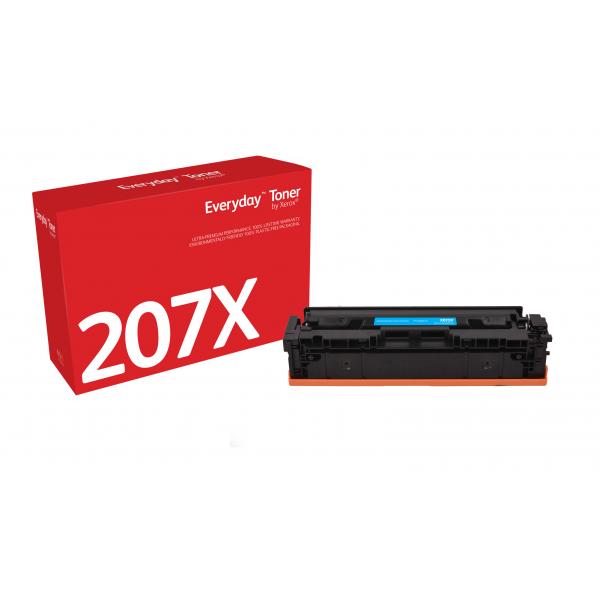 Toner Everyday™ di Xerox Ciano compatibile con HP 207X [W2211X], Alta capacità (EVERYDAY CYAN TONER FOR HP 207X - [W2211X] HIGH CAPACITY)