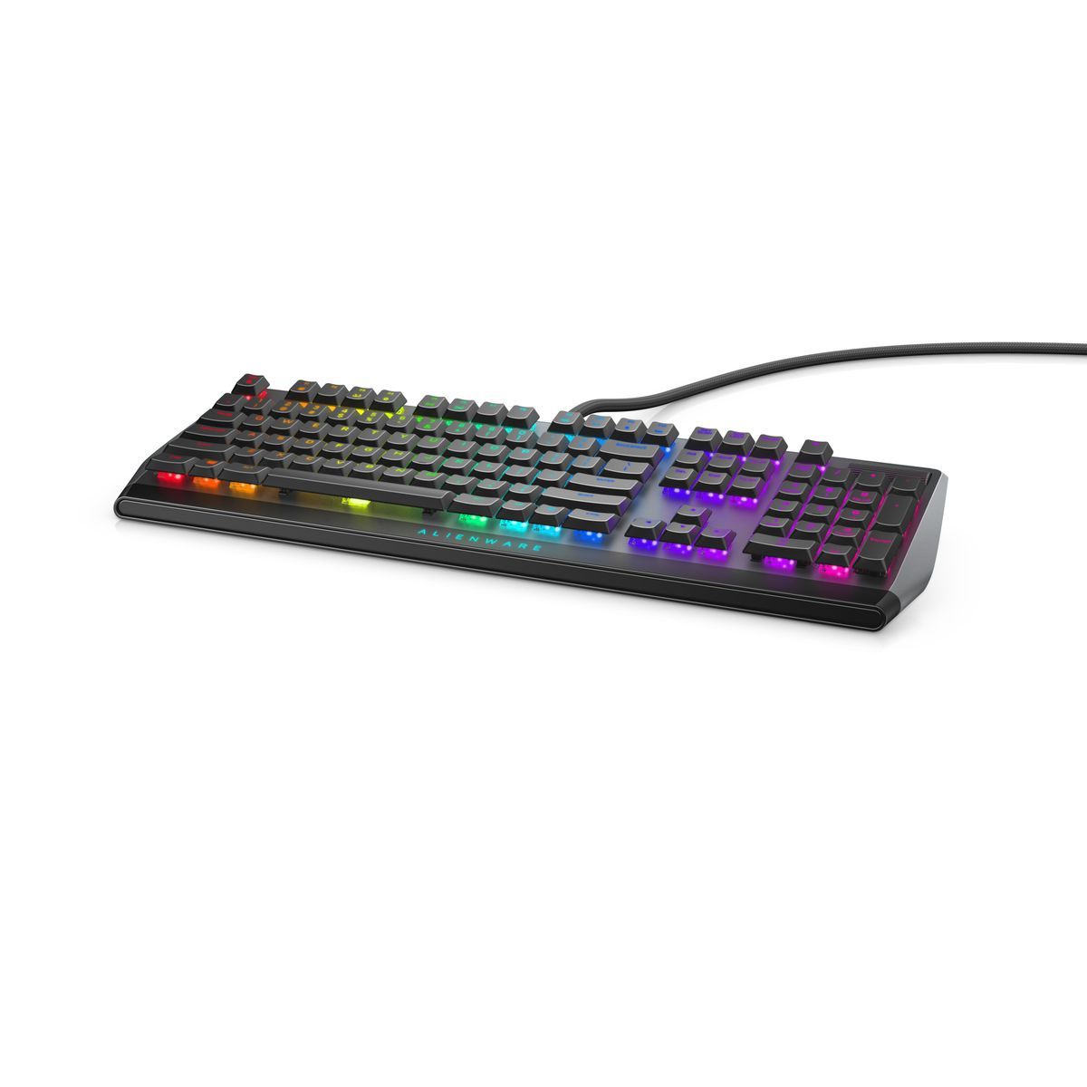 Alienware AW510K tastiera Giocare USB Nero, Grigio (AW510K ALIENWARE 510K LOW-PROF - RGB MECHANICAL [DARK SIDE OF THE) - Versione UK