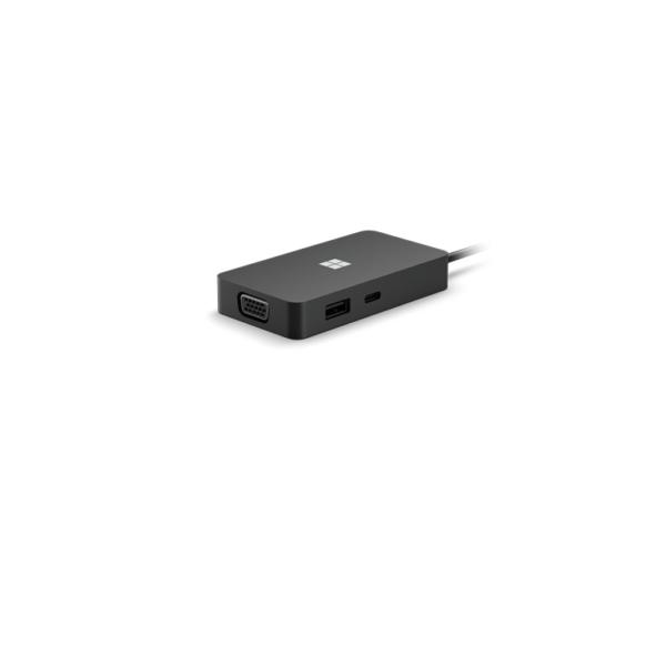 Microsoft 1E4-00004 replicatore di porte e docking station per laptop Nero (Microsoft USB-C Travel Hub - dockingst)
