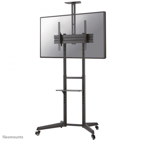 Neomounts FL50-550BL1 Carrello TV 37-70 (MOBILE FLOOR STAND INCL. AV- - AND CAM SHELF [HEIGHT ADJUSTABLE)