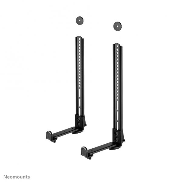 Neomounts AWL29-650BL1 Supporto per videobar/soundbar VESA - max 15 kg - universale (NEWSTAR SOUNDBAR VESA MOUNT - BLACK)