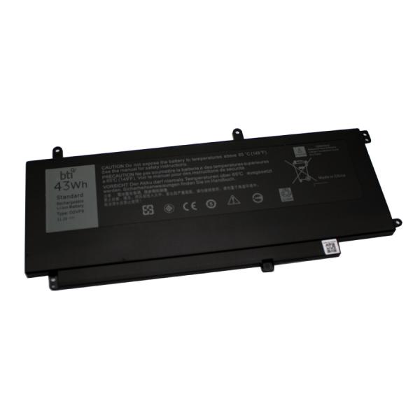 BTI D2VF9- ricambio per laptop Batteria (BTI 43Wh 3 cell D2VF9 compatible battery for DELL VOSTRO 14 5459 VOSTRO 14 5000 INSPIRON 15 7548 INSPIRON 15 7547)
