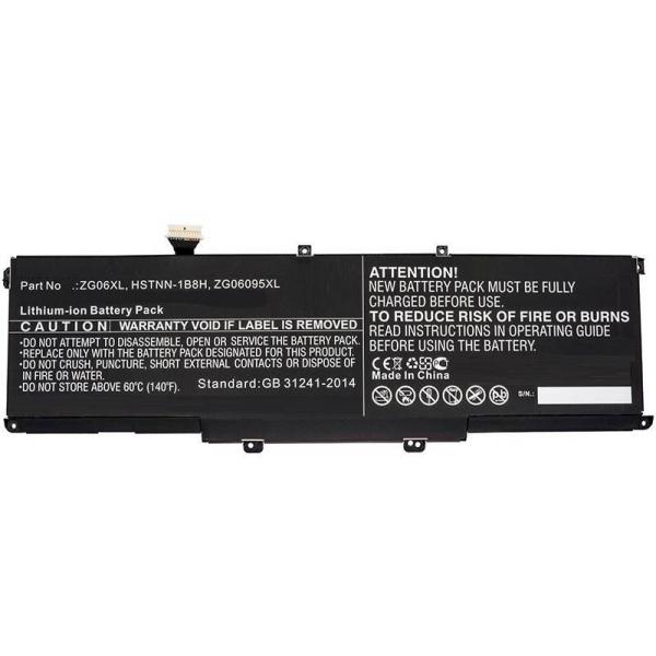 CoreParts MBXHP-BA0261 ricambio per laptop Batteria (Laptop Battery for HP 71.61Wh - 11.55V 6200mAh 72.00Wh Li-ion - 11.55V 6200mAh Black for HP Notebook, Laptop ZBook Studio G5, ZBook Studio G5 - Wa