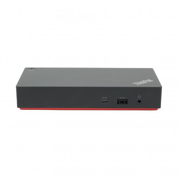 Origin Storage DOCK-LENVO-UNI-CAY replicatore di porte e docking station per laptop Cablato USB 3.2 Gen 2 [3.1 Gen 2] Type-C Nero (Origin Storage Docking Station USB-C [3.2 Gen 2] EQV to Lenovo 40AY0