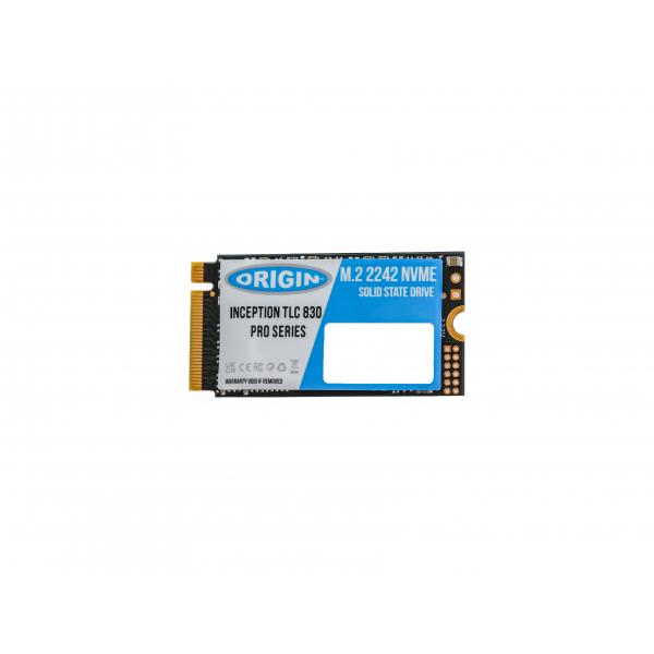 Origin Storage NB-512M.2/NVME-42 drives allo stato solido 512 GB M.2 PCI Express 3.0 3D TLC (Origin Inception SSD 512GB NVMe M.2 3D TLC 42mm)