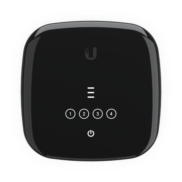 Ubiquiti UFiber WiFi6 GPON CPE Unità di rete ottica [ONU] (Ubiquiti UFiber WiFi 6 4-Port GPON Router + WiFi 6 - UF-WiFi6 [EU PSU])