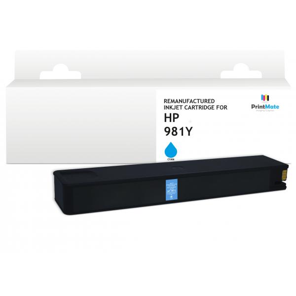 PrintMate K20791F6 cartuccia d'inchiostro 1 pz Compatibile High [L] Yield Ciano (REMANUFACTURED 981Y CYAN INK L0R13A 16000P YIELD)