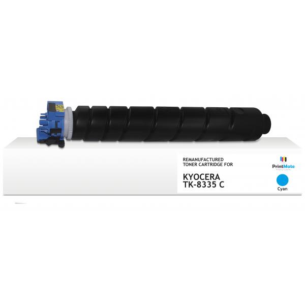 PrintMate K40212F6 cartuccia toner 1 pz Compatibile Ciano (REMANUFACTURED CYAN TONER TK-8335C 15000P YIELD)