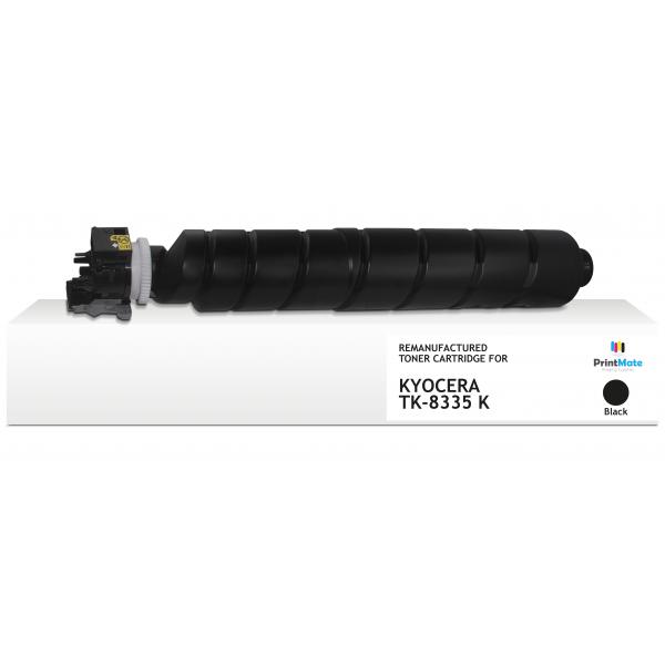 PrintMate K40211F6 cartuccia toner 1 pz Compatibile Nero (REMANUFACTURED BLACK TONER TK-8335K 25000P YIELD)