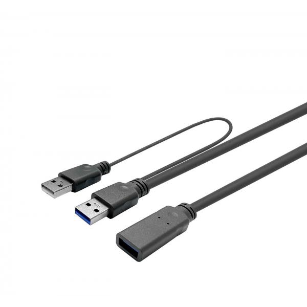 Vivolink PROUSB3AAF12.5C cavo USB USB 3.2 Gen 1 [3.1 Gen 1] 12,5 m USB A Nero (PRO USB 3.0 ACTIVE CABLE A - MALE - A FEMALE 12,5m - Warranty: 144M)