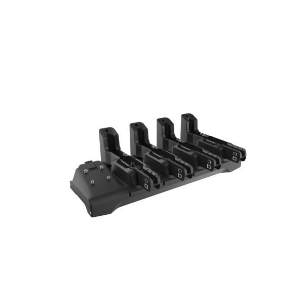 Zebra CRD-ET4X-4S10I1-01 Caricabatterie per dispositivi mobili Tablet Nero AC Interno (ET4X FOUR SLOT C.ONLY CRADLE - FOR 10IN ET40 ET45 ET40HC ET45HC)