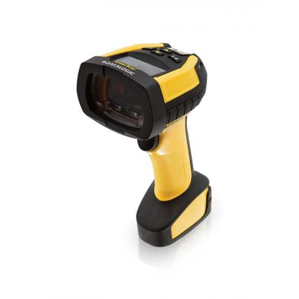 Datalogic PM9600-DHP433RB lettore di codici a barre Lettore di codici a barre portatile 1D/2D Laser Nero, Giallo (PM9600 HI PERF 433MHZ - DISPLAY/4-KEY KEYPAD REMOVABLE B)