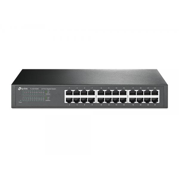 TP-Link Switch 24-Porte Gigabit Desktop/Rackmount (TP-LINK Switch TL-SG1024D 24xGBit Unmanaged Desktop)