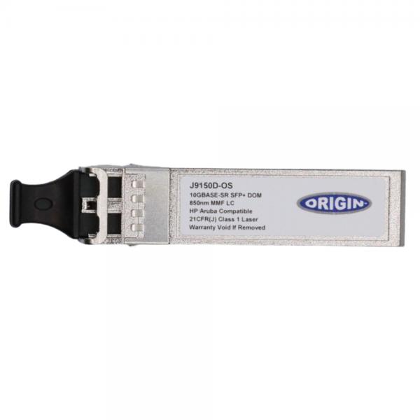 Origin Storage J9150D-OS modulo del ricetrasmettitore di rete Fibra ottica 10000 Mbit/s SFP+ 850 nm (Origin Storage J9150D HPE Aruba Compatible Transceiver SFP+ 10GBase-SR [850nm MMF 300m DOM])