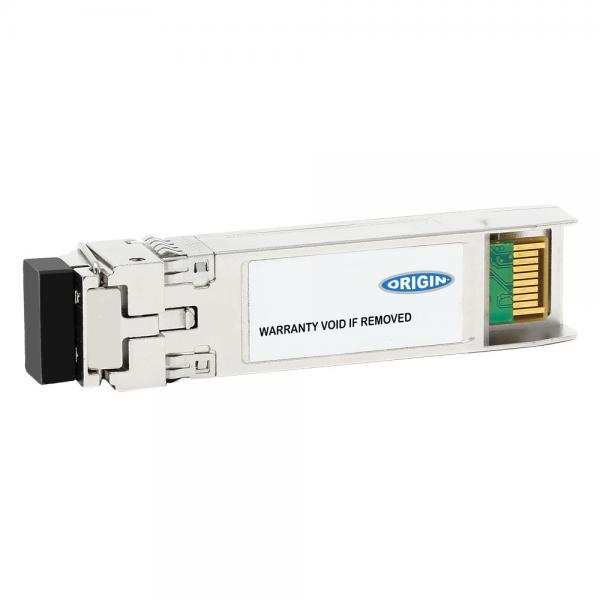 Origin Storage SFPP-10GE-ZR-OS modulo del ricetrasmettitore di rete Fibra ottica 10000 Mbit/s SFP+ 1550 nm (Origin Storage SFPP-10GE-ZR Juniper Compatible Transceiver SFP+ 10GBase-ZR/ZW and OTU2e [15