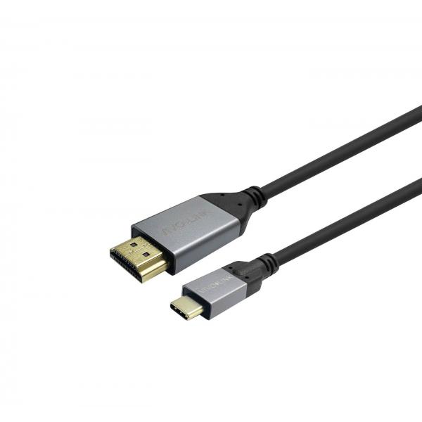 Vivolink PROUSBCHDMIMM5 cavo USB USB 3.2 Gen 1 [3.1 Gen 1] 5 m USB C Nero (USB-C to HDMI Cable 5m Black - . - Warranty: 144M)