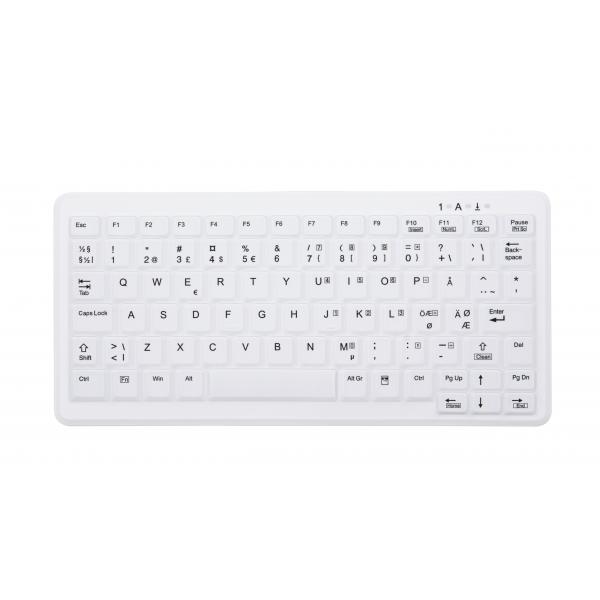 Contour Design AK-C4110 tastiera Medico RF Wireless QWERTY Nordic Bianco (CHERRY AK-C4110F-FUS-W/NOR)